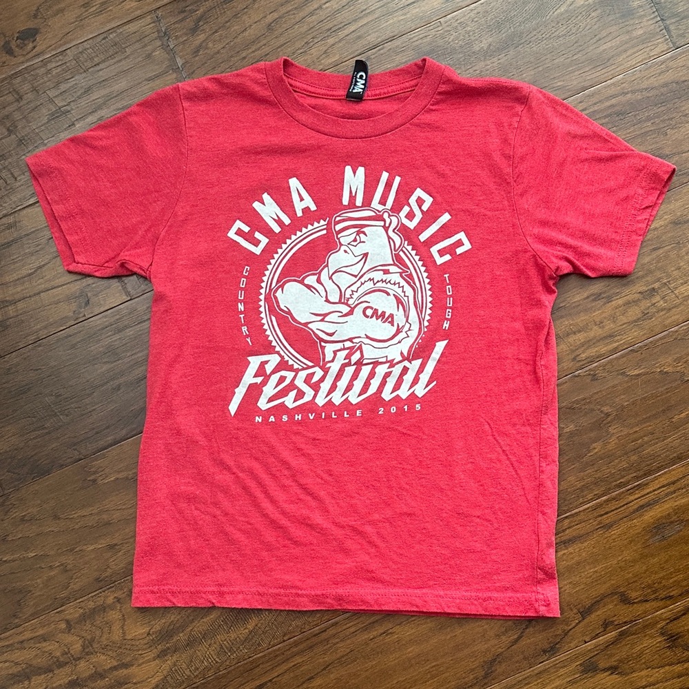 Youth Red CMA Fest 2015 T-Shirt